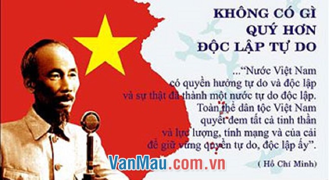 Tuyên ngôn Độc lập của Hồ Chính Minh