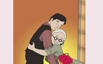 Phân tích ý nghĩa của câu chuyện Hoa hồng tặng mẹ: Anh dừng lại tiệm bán hoa... trao tận tay bà bó hoa (Theo Quà tặng cuộc sống, NXB Trẻ, Thành phố Hồ Chí Minh, 2003)