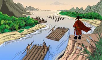 Hãy phân tích Bài phú sông Bạch Đằng của Trương Hán Siêu