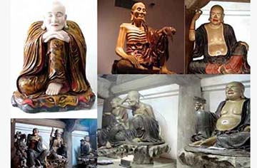 Phân tích nghệ thuật mô tả các pho tượng của Huy Cận trong bài thơ Các vị La Hán chùa Tây Phương