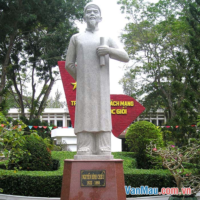Nguyễn Đình Chiểu, nhà thơ lớn của đất nước ta trong thế kỉ XIX