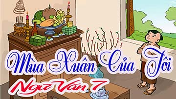 Viết một đoạn văn ngắn nêu cảm nhận của em về mùa xuân trong văn bản “Mùa xuân của tôi” của Vũ Bằng, trong đó có sử dụng 2 từ ghép Hán Việt