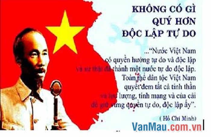 hoàn cảnh ra đời “Tuyên ngôn độc lập của Hồ Chí Minh