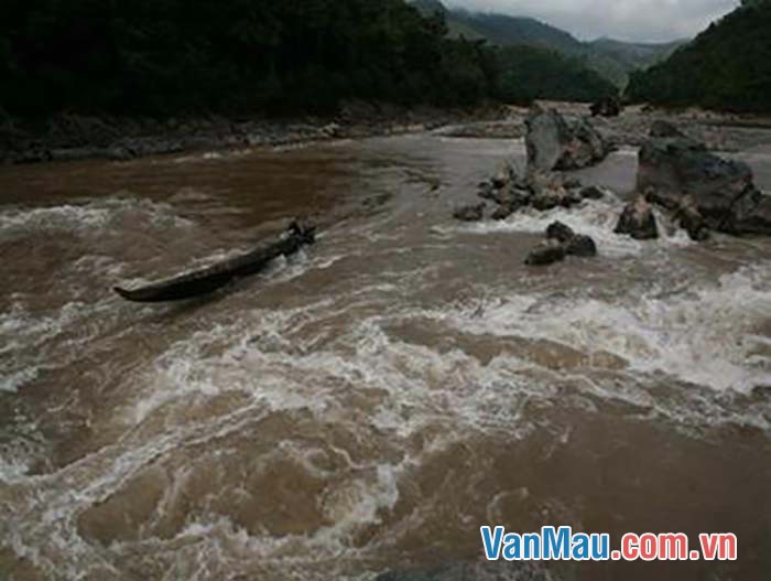 Sông Đà là cái tên thượng nguồn của con sông