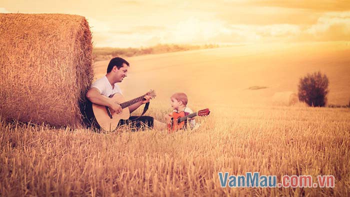 Chúng tôi đều rất yêu bố Chúng tôi đều rất yêu bố