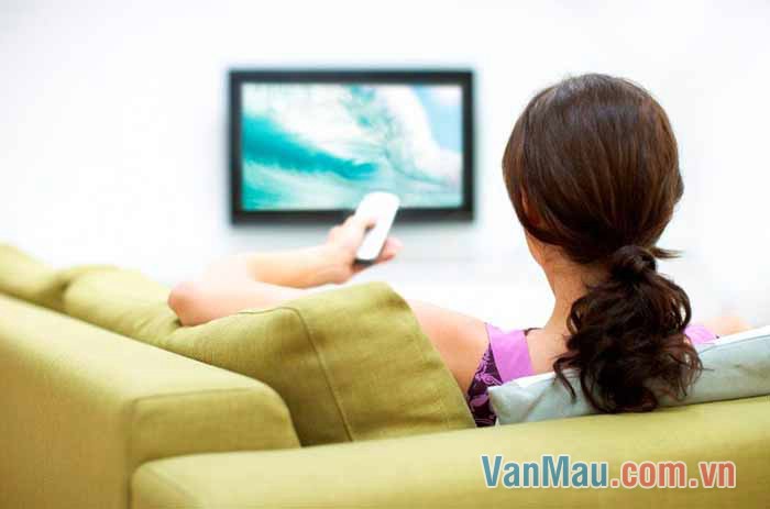 Vào buổi tối, có thời gian rảnh mẹ thường xem ti vi Vào buổi tối, có thời gian rảnh mẹ thường xem ti vi