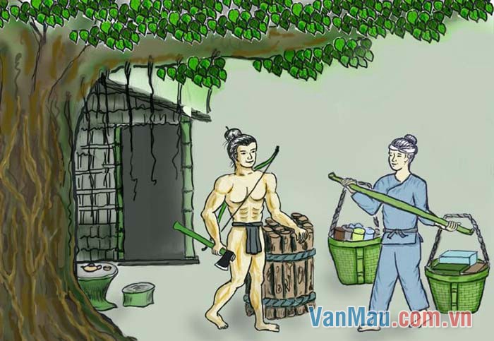 Chú Thạch Sanh mồ côi cha mẹ từ thuở nhỏ