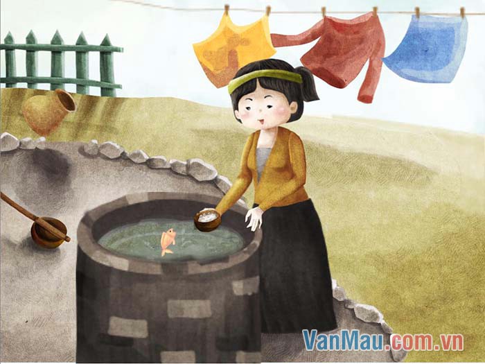 Cô Tấm chịu thương chịu khó