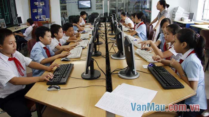 Cho em được học môn Tin học trong chương trình tự chọn Cho em được học môn Tin học trong chương trình tự chọn