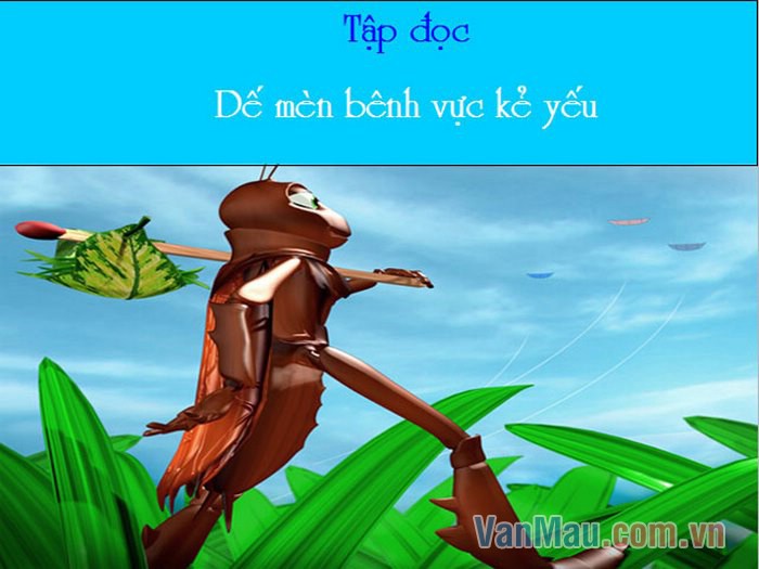 Dế mèn gặp nhà Trò Dế mèn gặp nhà Trò