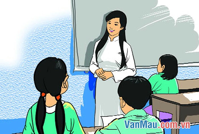 Giáo viên để lại trong em nhiều ấn tượng nhất là cô Phạm An - cô giáo dạy em hồi lớp một
