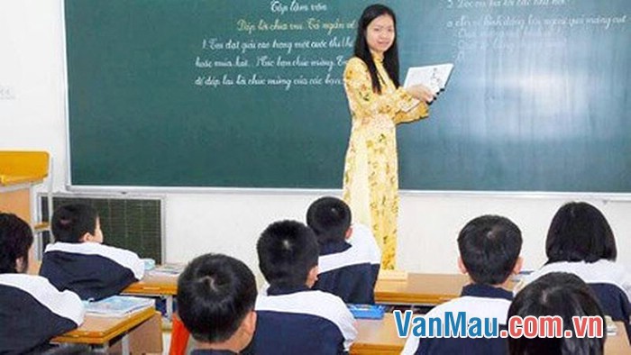 Nói về người lao động trí óc (giáo viên)