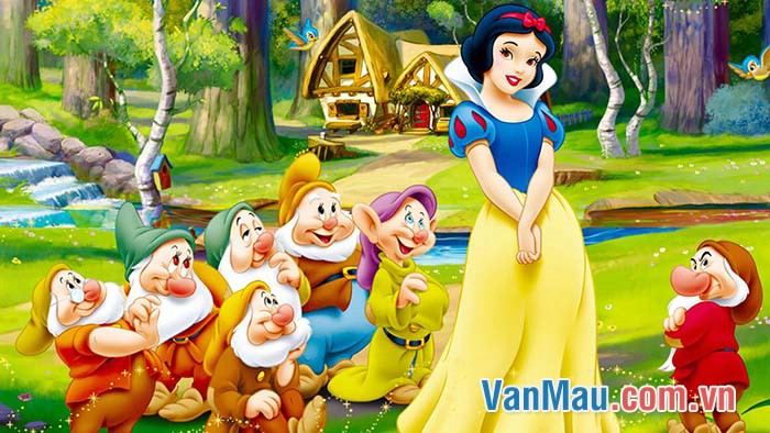 Kể về nhân vật hoạt hình bảy chú lùn trong bộ phim Nàng Bạch Tuyết và bảy chú lùn