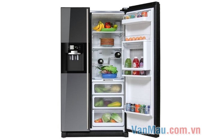 Tủ lạnh của nhãn hiệu Sam Sung
