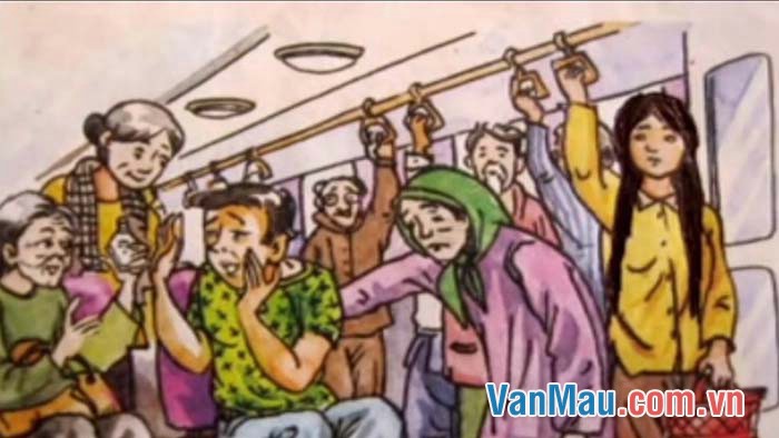 Kể lại câu chuyện Không nỡ nhìn