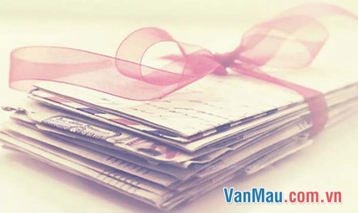 Đầu thư cháu xin chúc bà cùng chú thím mạnh khoẻ và luôn vui vẻ
