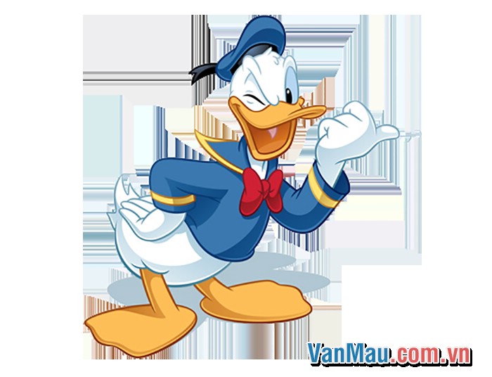 Viết bức thư ngắn kể về nhân vật hoạt hình: Vịt Donald