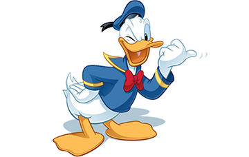 Viết bức thư ngắn kể về nhân vật hoạt hình: Vịt Donald