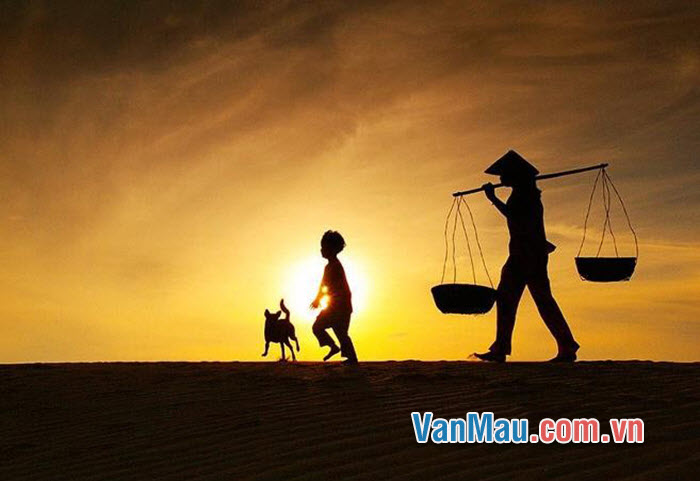 Phân vai: người dẫn chuyện, bà mẹ, Thần Đêm tối, bụi gai, hồ nước, Thần Chết, dựng lại câu chuyện “Người mẹ”.