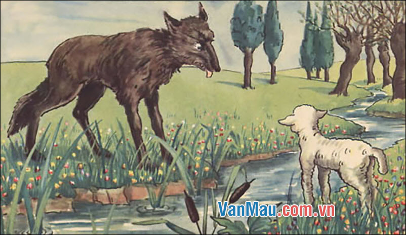 Phân tích Chó Sói và Cừu trong thơ ngụ ngôn của La Phông - ten